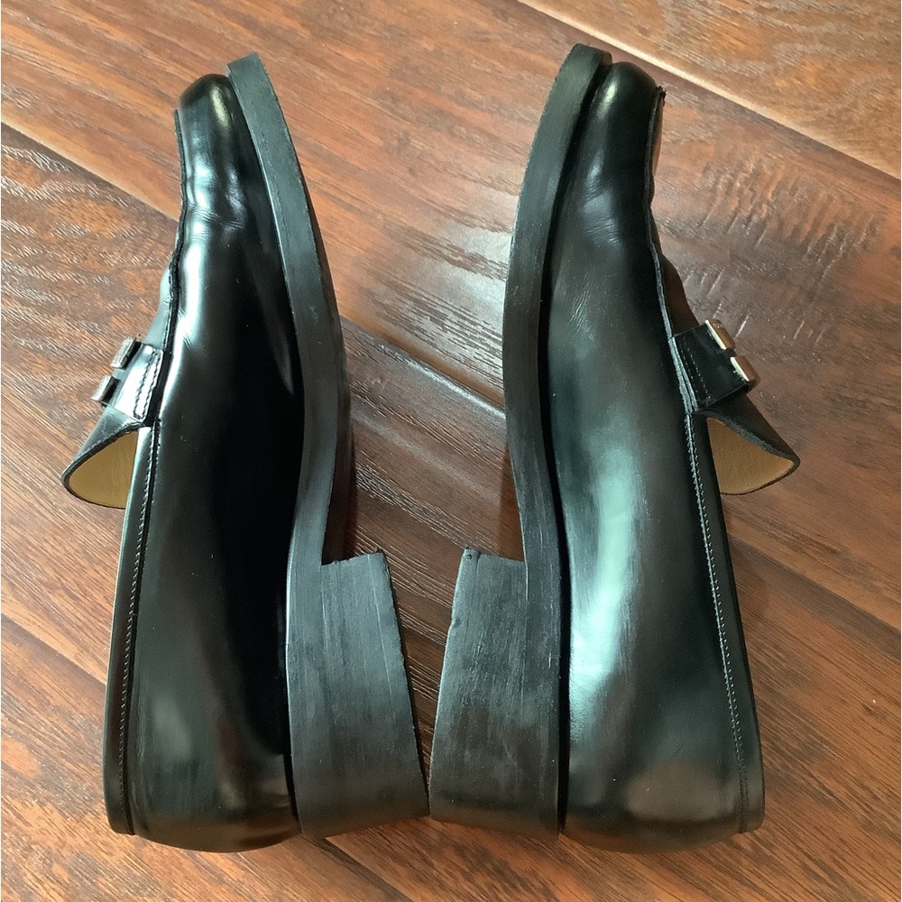 Authentic GUCCI leather loafers 🖤🤍🖤 - Picture 3 of 16